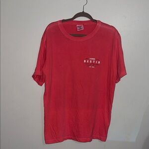 Destin Red Short Sleeve Tee